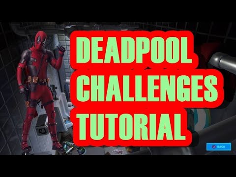 Deadpool challenges tutorial | Fortnite Chapter 2