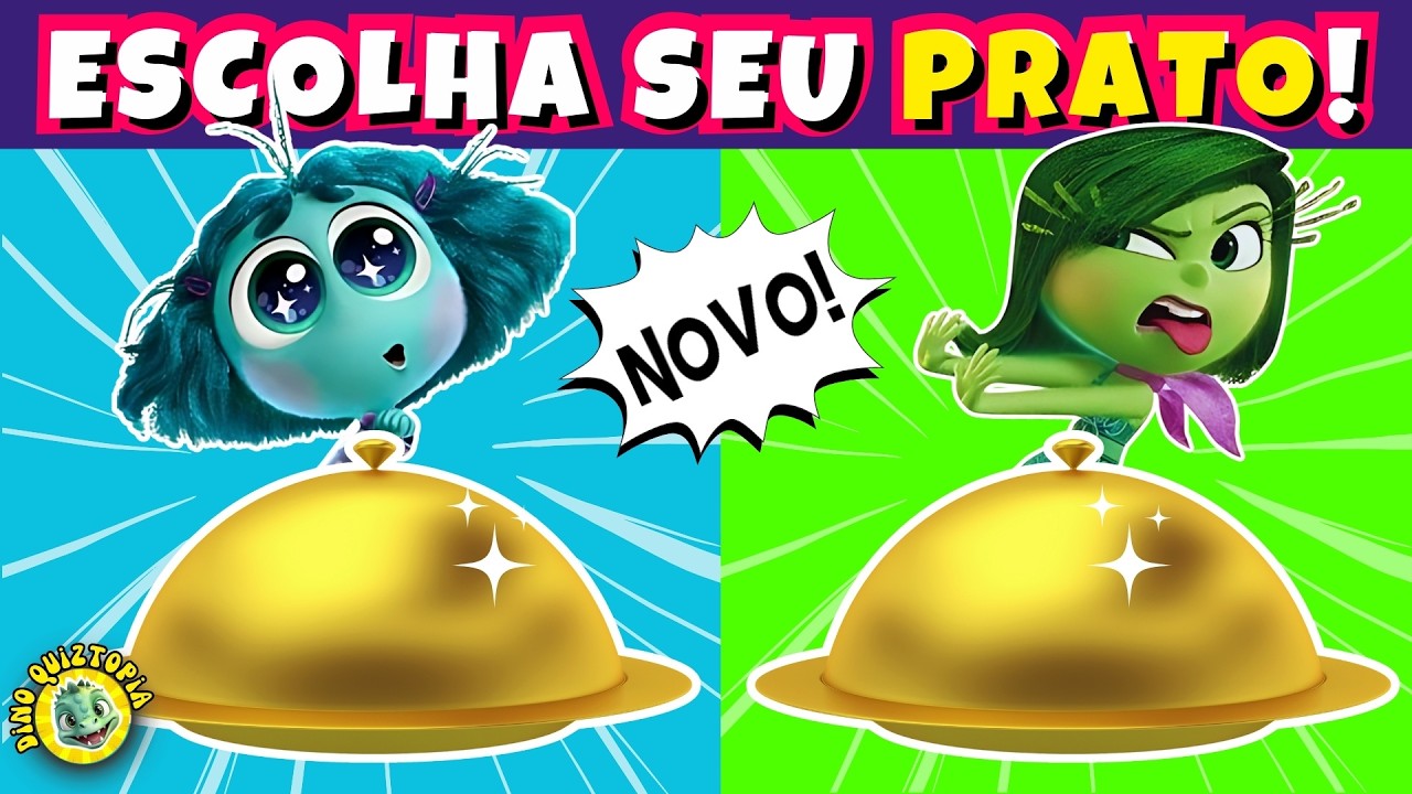 🤬🍽️🤢 ESCOLHA SEU PRATO 🍔🍽️🍕 EDIÇÃO DIVERTIDA MENTE 2  Escolha a Melhor Comida! #dinoquiztopia #quiz