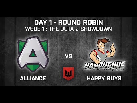 Alliance vs Happy Guys - WSOE 1: The DotA 2 Showdown - Group Stage