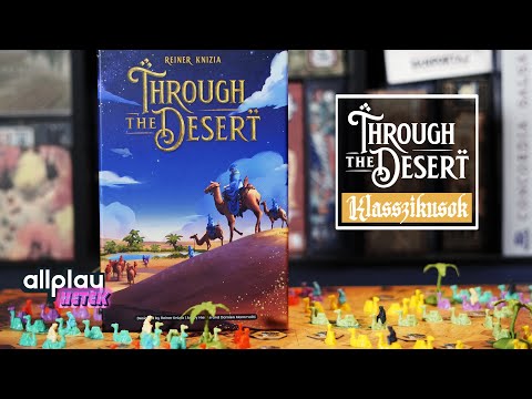 Át a sivatagon | Through the Desert társasjáték bemutató - :: DRAFT :: Társasjáték vlog