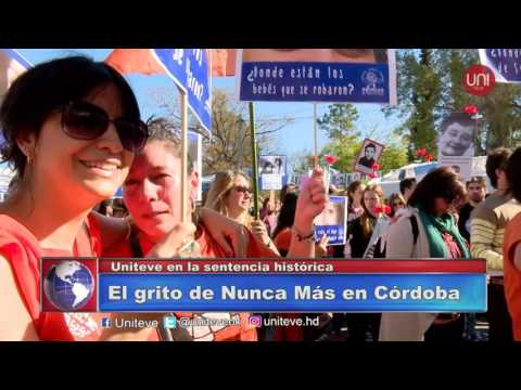 El Grito de Nunca Más en Córdoba