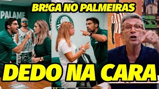 “MENTIROSO.. BAB%CA..TRAIDOR.. “ VAZOU O QUEBRA PAU NO PALMEIRAS ENVOLVENDO LEILA E ABEL FERREIRA 