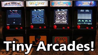 Worlds Smallest Tiny Arcade Games: Pac-Man, Ms. PacMan, Galaxian & Space Invaders