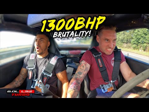 1300BHP BUILT LS TURBO NISSAN 280Z VS TRACTION..