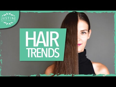 Hair trends 2017: haircuts, hair colors, hair styling | Justine Leconte Video