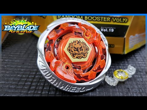 Opening and analyzing B-158 BURN PHOENIX .Y.Wd RANDOM BOOSTER VOL. 19 - Beyblade Burst