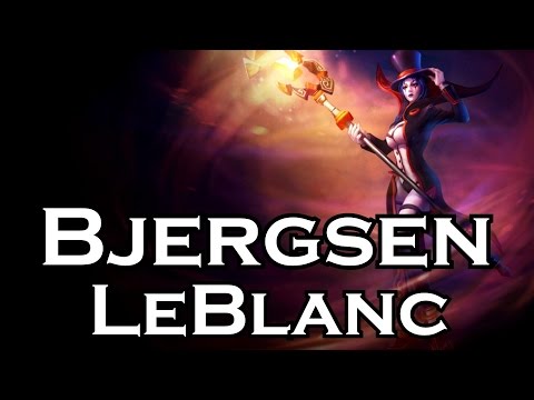 Bjergsen plays LeBlanc - Full Game - Patch 5.8