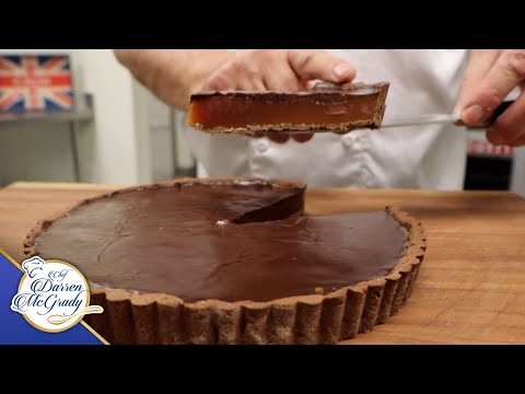 Salted Caramel Chocolate Tart