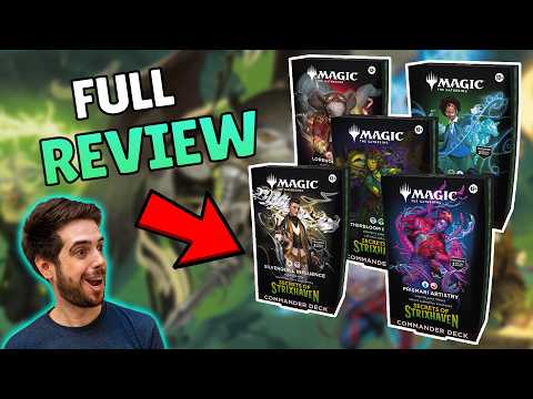Strixhaven Commander Precons Review!