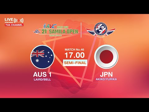 AUS1-JPN/WOMEN/SEMI-FINAL/ “Air Sea Land” AVC Beach Tour Samila Open