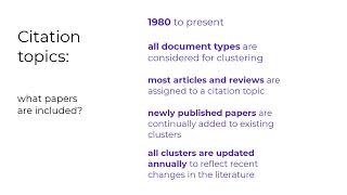 4. Citation Topics Nedir? | Web of Science Giriş ve Kullanım Rehberi