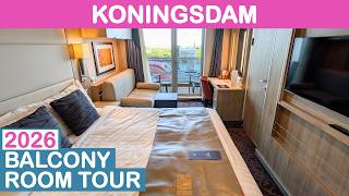 2026 Koningsdam: Balcony/Verandah Cabin Tour (Holland America)