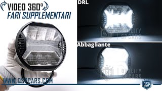 Kit 2 Fari A LED Simoni Racing - Universali Per Moto E Auto, 12V, Omologati E32 - Foto 12