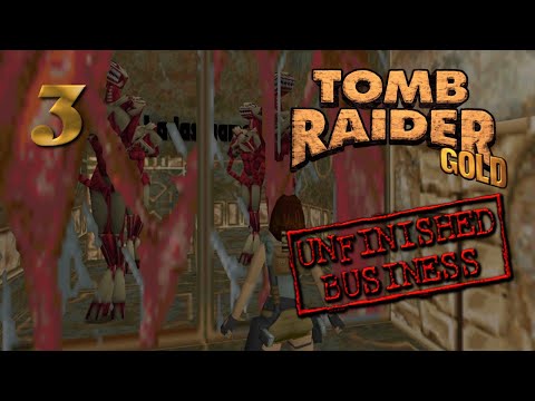 Tomb Raider 1: Unfinished Business Walkthrough [No Meds] | Level 3 - Atlantean Stronghold