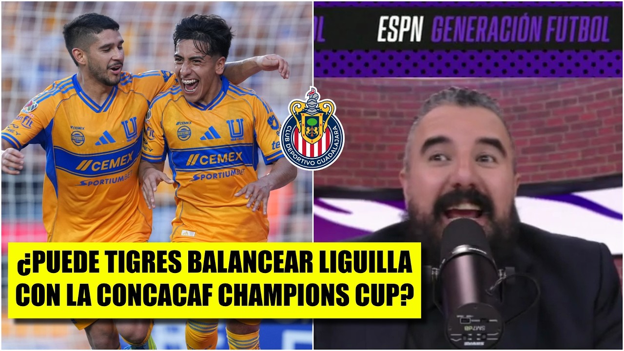 TIGRES va POR TODO en LIGA MX y CONCACAF pero NO es sostenible PELEAR por ambos | Generación F