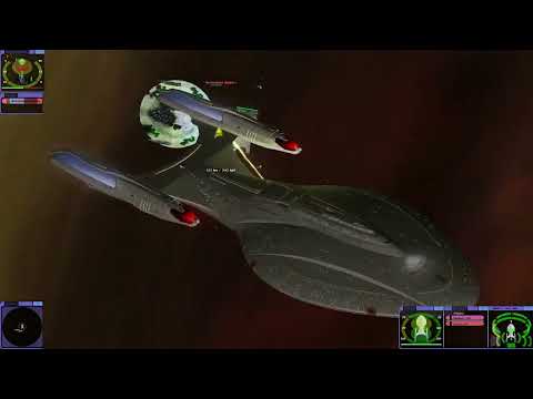 Star Trek: Bridge Commander | Eclipse Class vs Assimilated Galaxy Class