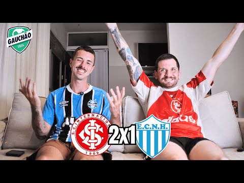 REACT GRENAL - Inter 2 x 1 Novo Hamburgo - GAUCHÃO 2026