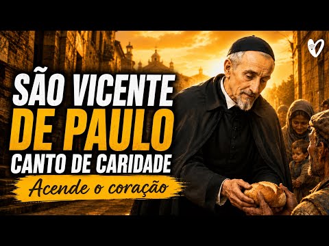 🔥 SÃO VICENTE DE PAULO | Acende o coração | Canto católico de caridade e missão