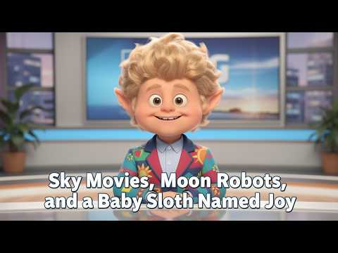 Sky Movies, Moon Robots, and a Baby Sloth Named Joy