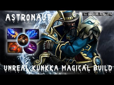 KUNKKA NEW MAGICAL BUILD  (dota2)