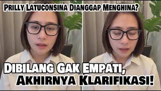 Download lagu Netizens Outraged, (Clarification) Prilly Latuconsina Finally Apologizes! mp3