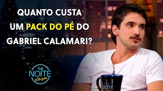 How did Gabriel Calamari's feet end up on WikiFeet | The Noite (05/30/23)