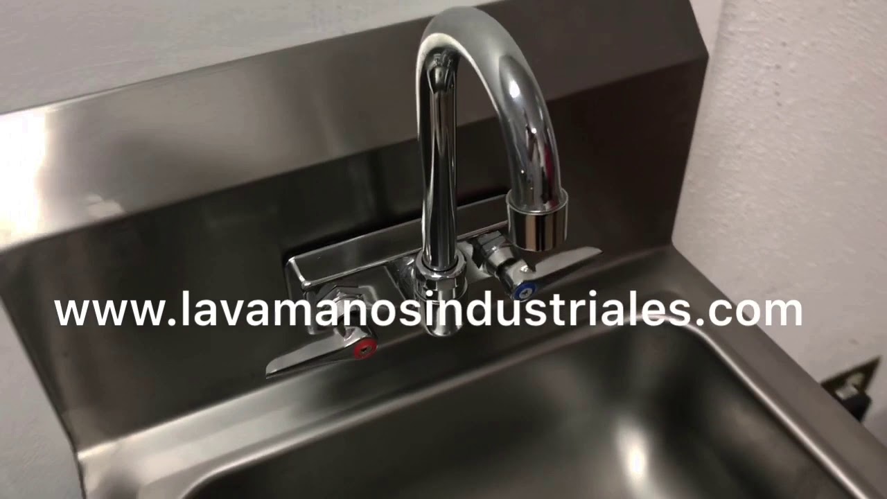 Lavamanos Pequeño Acero Inoxidable A Muro marca:Lavamanos Industriales