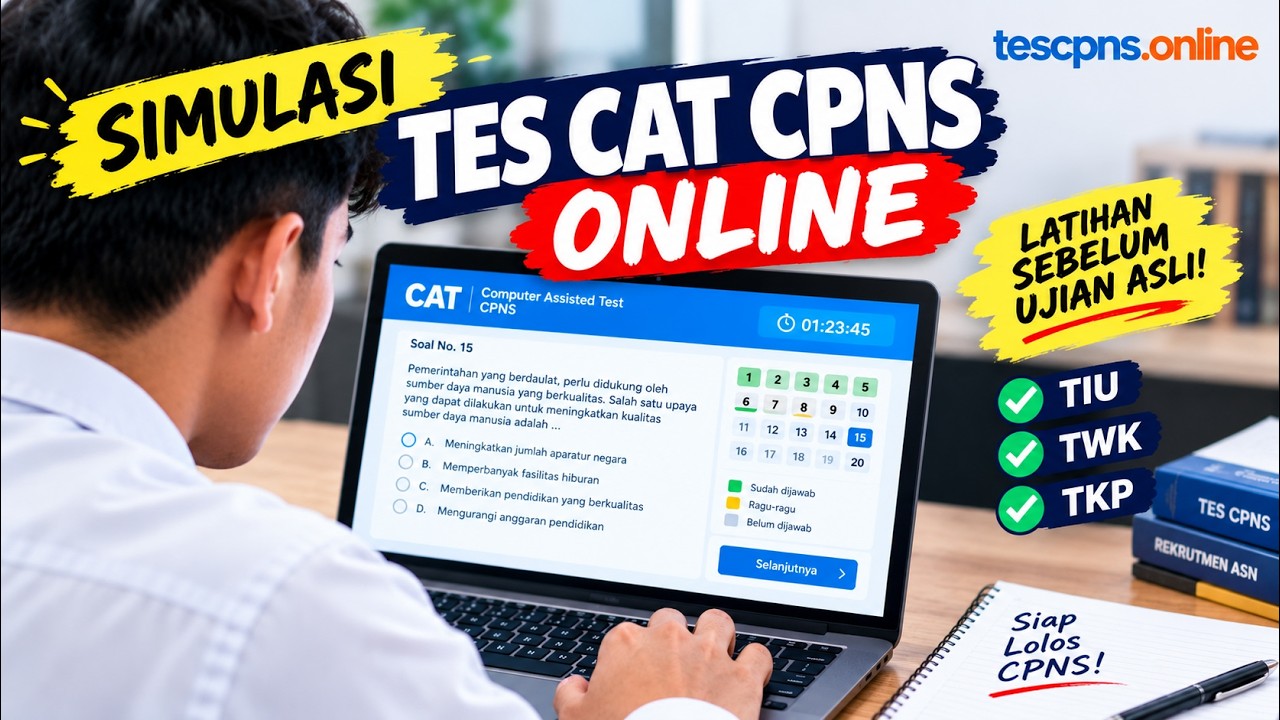 Simulasi Tes CAT CPNS Online - tescpns.online