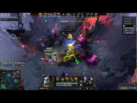 Dota 2:  Phantom Lancer Fountain Dive (Rampage Moment)