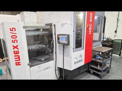 Vertikálne obrábacie centrum CNC EXERON DIGMA HSC 600 2010