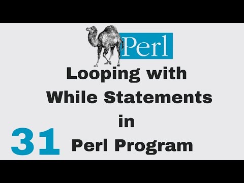 Perl Script Basic Tutorial 31 Looping With While Statements in Perl