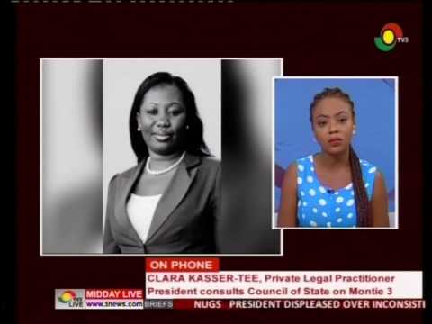 President Mahama consults council of state on montie 3 - 9/8/2016