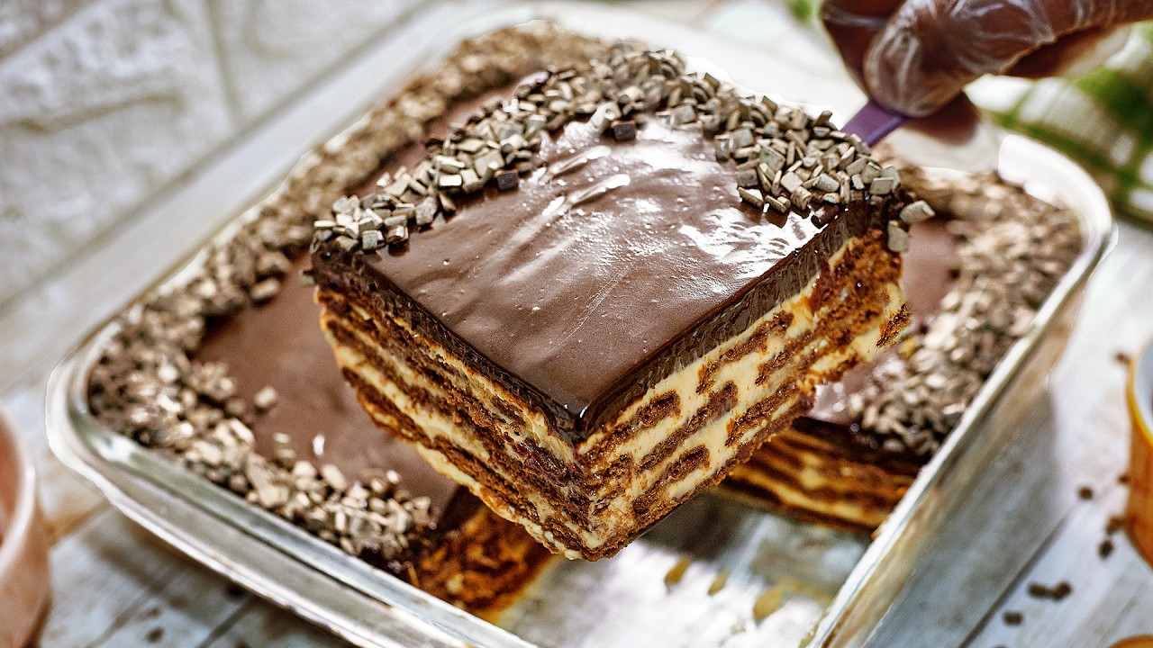 PAVÊ ARGENTINO, A TORTA DE DOCE DE LEITE QUE VAI SALVAR SUA SOBREMESA DE NATAL