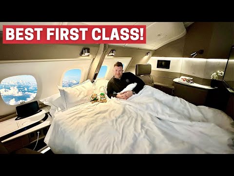 9hrs on World’s Best First Class Flight | Singapore Suites