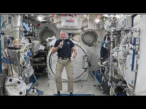 Expedition 66 Astronaut Mark Vande Hei Answers Virginia Student Questions - Feb. 10, 2022