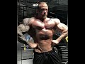 BACK IN THE GYM GIANT BODYBUILDER POSING