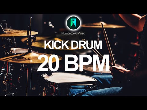 Kick Drum 4/4 Metronome - 20 BPM