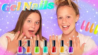 Testing DIY Gel Nails From Amazon! Teen Nails!