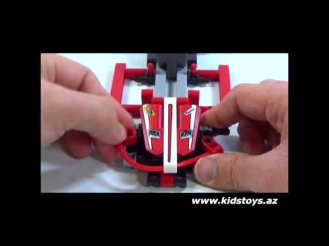 Konstruktor Diy Decool Pull Back 3412 video