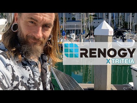 Installing New Renogy Solar Panels on Triteia ⚡️Doubling Our Solar from 200 watts to 400 watts!