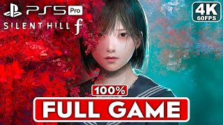 SILENT HILL F Gameplay Walkthrough FULL GAME 100%  [4K 60FPS PS5] - No Commentary