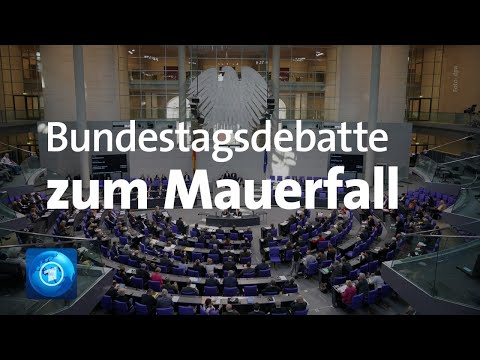 Bundestagsdebatte "30 Jahre Mauerfall"
