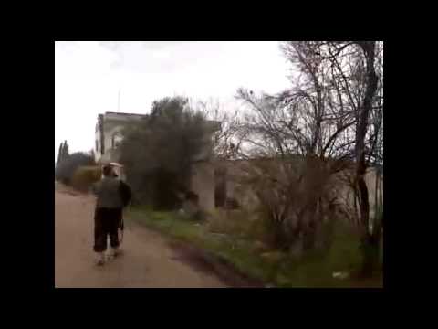 التصدي للطيران الحربي من قبل كتيبة بلال سويد في السلطانية في ريف حمص