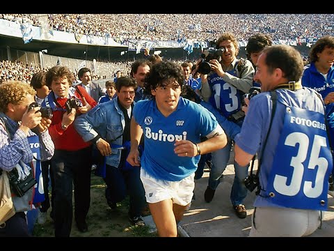 Diego Maradona vs AS Roma | 1989 Serie A G8 | 1 Goal | All Touches & Actions