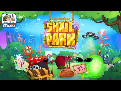 SpongeBob SquarePants: Snail Park - Create Your Own Bikini Bottom Snail Park (Gameplay) Video