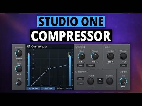 How To Use The Studio One Compressor