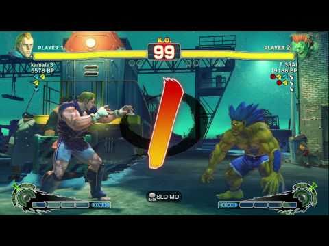 T SRAI [Blanka] vs kamata3 [Abel] SSF4 Japanese Online Ranked Matches - TRUE-HD