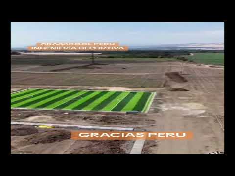 Construyendo el FUTURO DE VIRÚ: Gran instalación de Grass Sintético en la nueva ciudad ¡