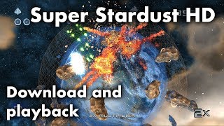 PS3 Online Store- Super Stardust HD download and playback