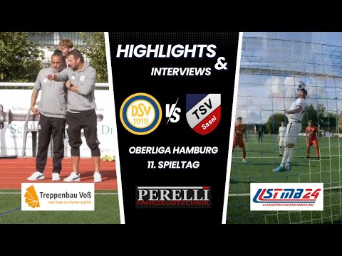 Düneberger SV - TSV Sasel | Oberliga Hamburg 11. Spieltag | Zusammenfassung